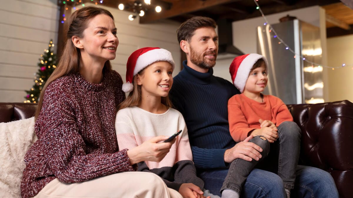 Tomten är far till alla barnen – en julklassiker att se! illustration