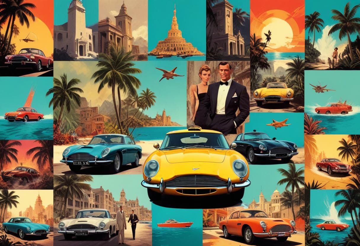 Vem spelade James Bond genom tiderna illustration