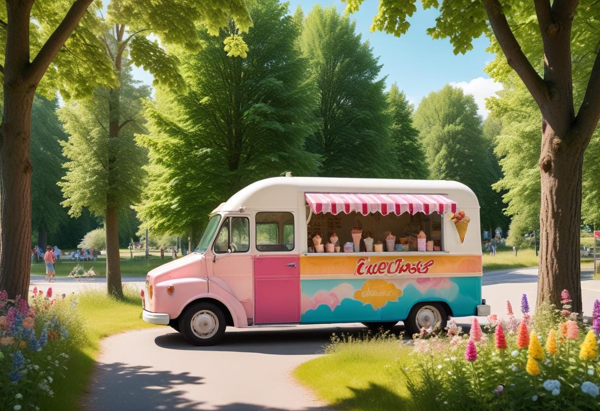 Sommarsnack illustration