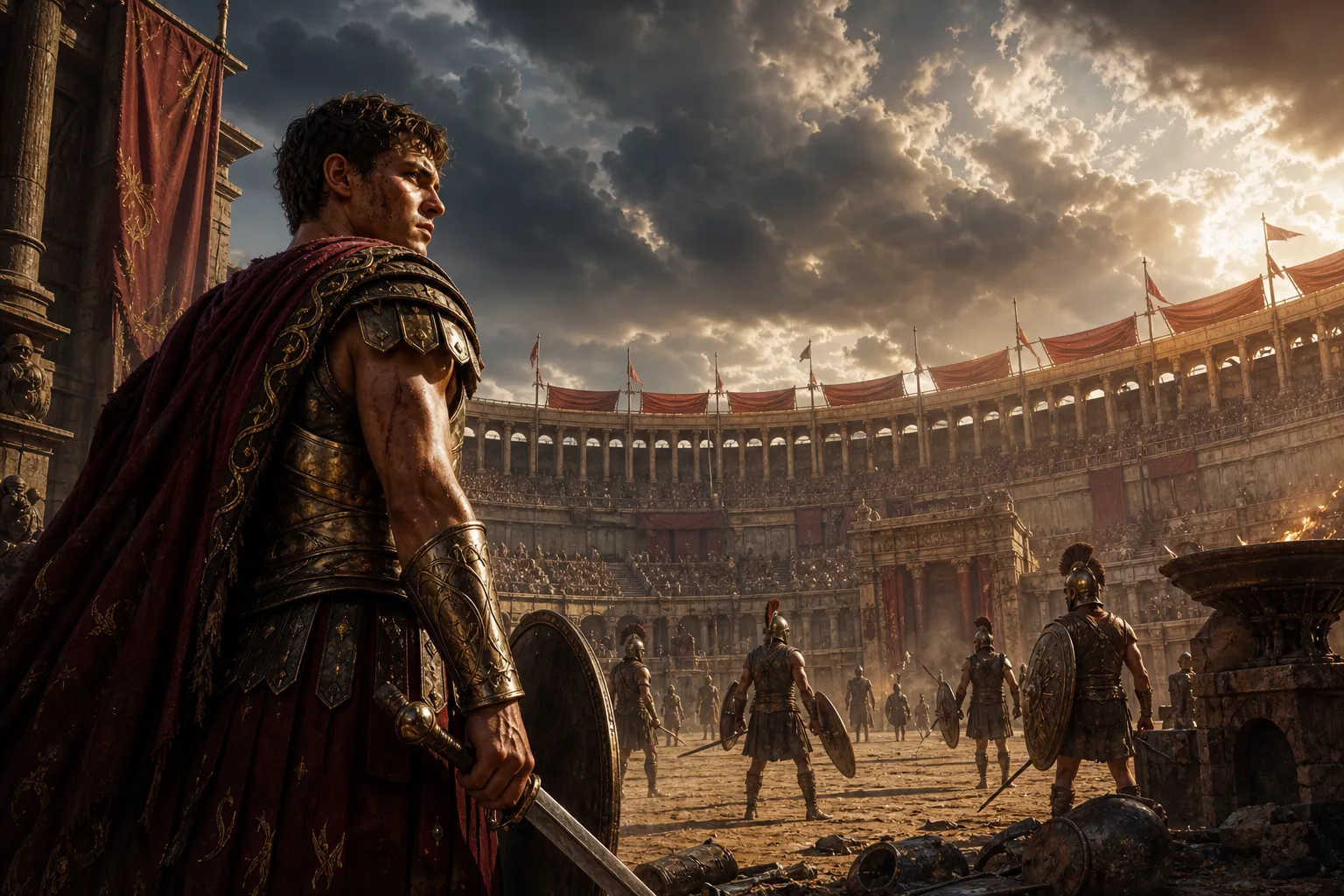 Se hela rollistan i Gladiator 2 – stjärnspäckad och grym illustration